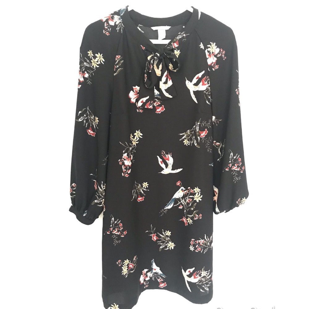 H&M Beautiful Flower Shift Work Dress - Size 4